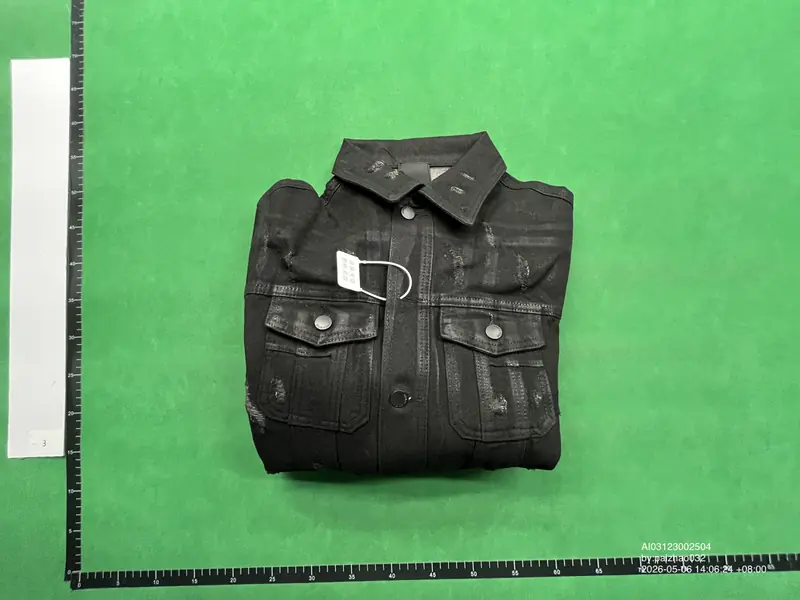 Dior Hedi Slimane Strip Wax Denim Jacket QC photo 13