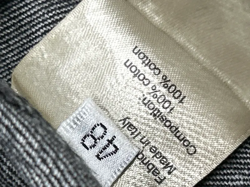 Dior Hedi Slimane Strip Wax Denim Jacket QC photo 4