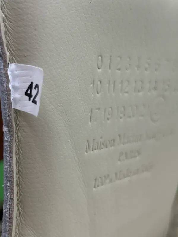 Margiela Gats Hightops White QC photo 7