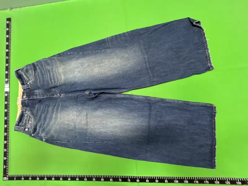 Balenciaga Baggy Jeans (Blue) QC photo 10