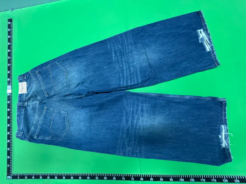 Balenciaga Baggy Jeans (Blue) QC photo 11