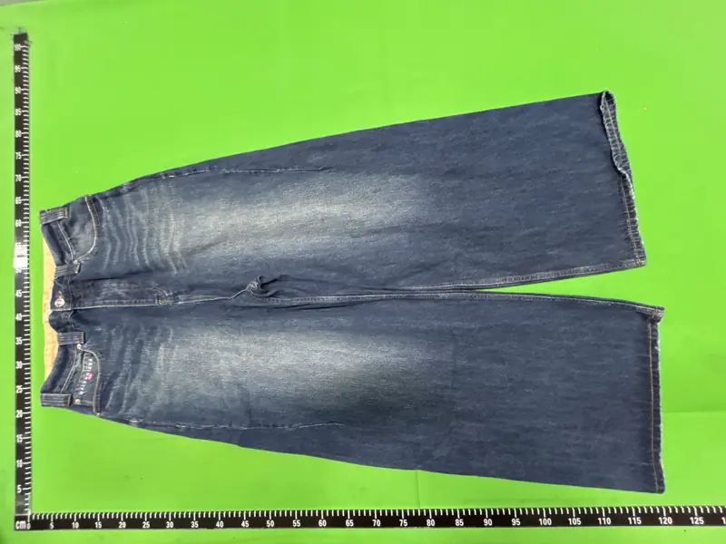 Balenciaga Baggy Jeans (Blue) QC photo 15