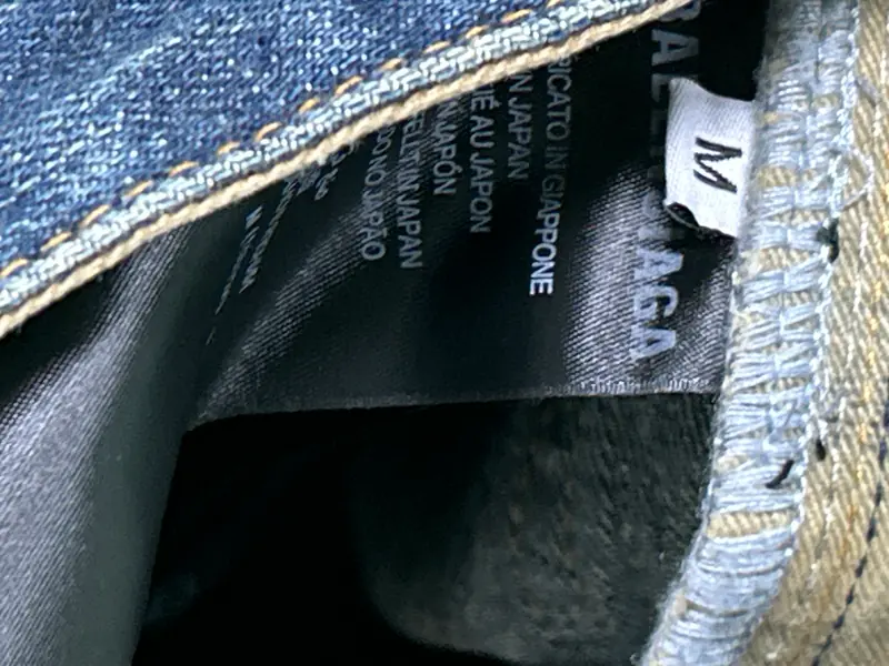 Balenciaga Baggy Jeans (Blue) QC photo 16
