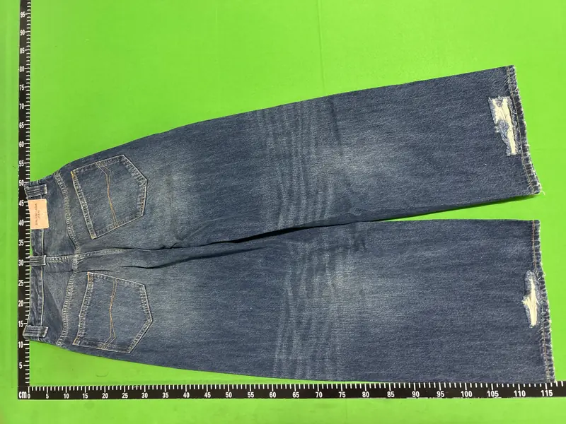 Balenciaga Baggy Jeans (Blue) QC photo 19