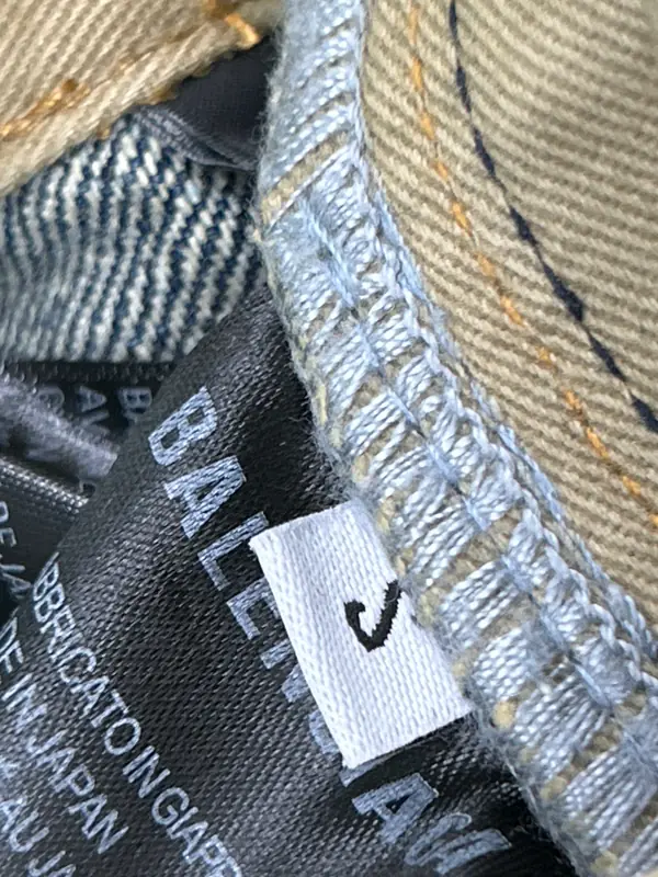 Balenciaga Baggy Jeans (Blue) QC photo 2
