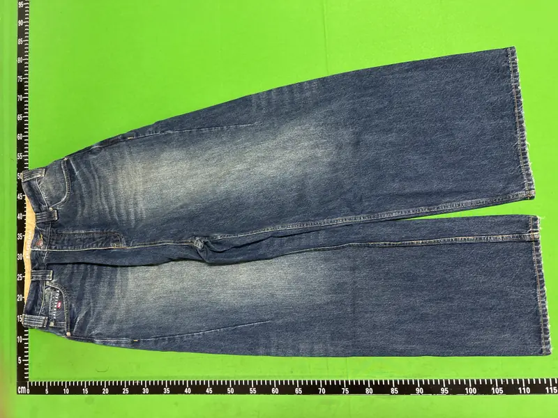 Balenciaga Baggy Jeans (Blue) QC photo 20