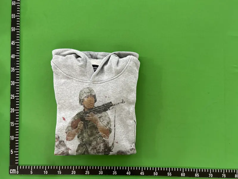 Peaceinwar Soldier Hoodie QC photo 13