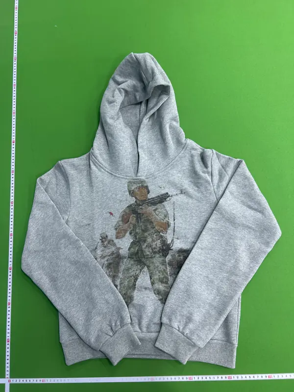 Peaceinwar Soldier Hoodie QC photo 3