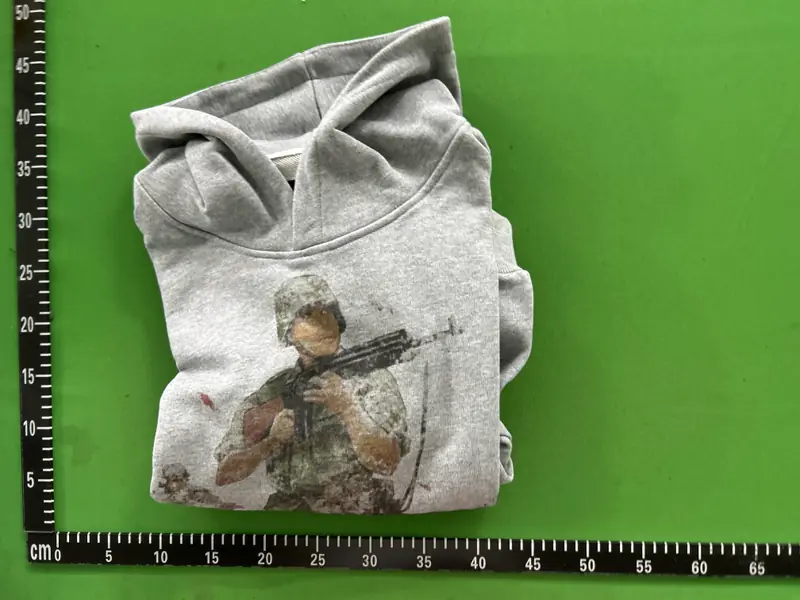 Peaceinwar Soldier Hoodie QC photo 5