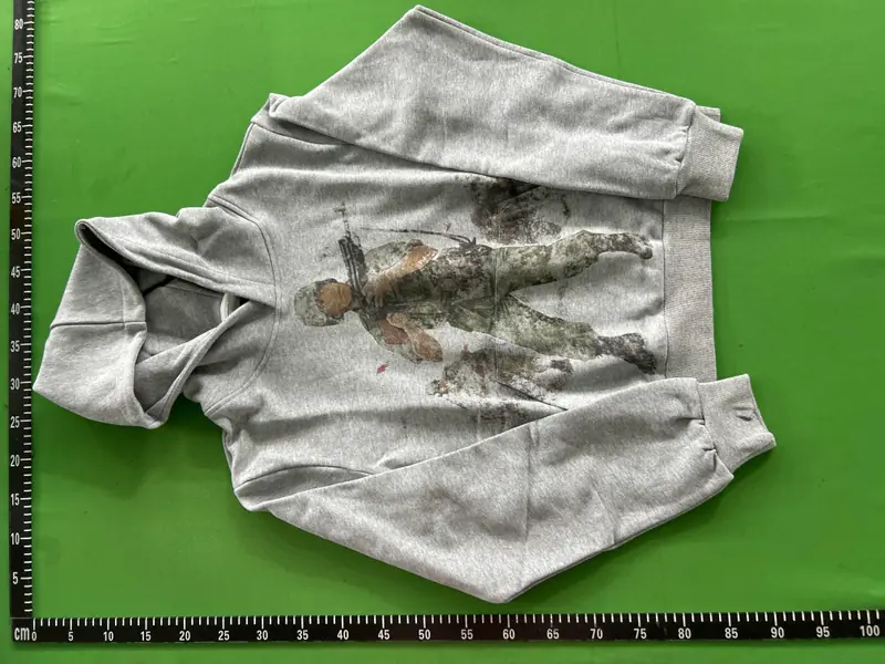 Peaceinwar Soldier Hoodie QC photo 6