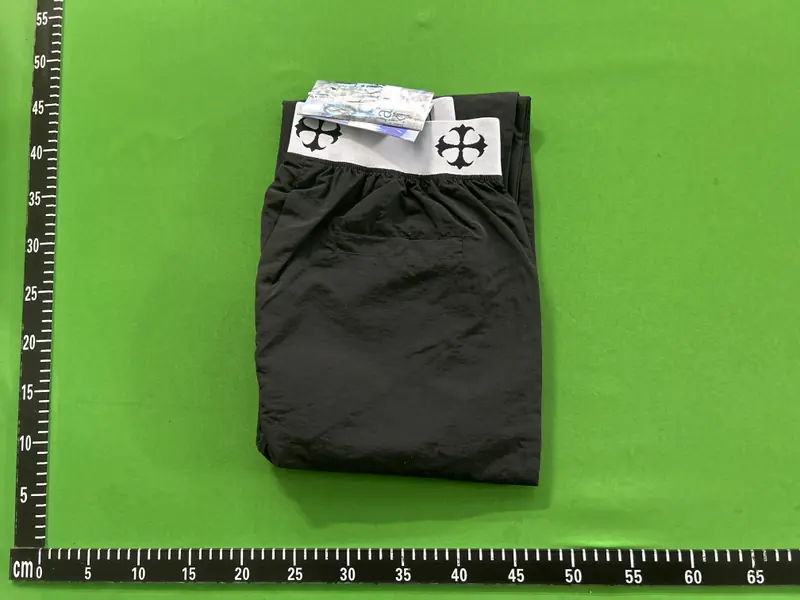 Paiki Parachute Pants (Grey and Black) QC photo 10