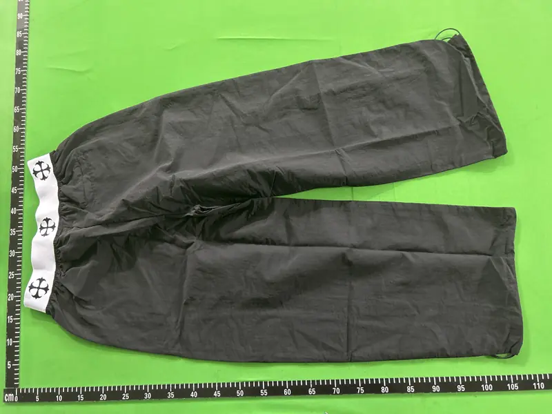 Paiki Parachute Pants (Grey and Black) QC photo 13