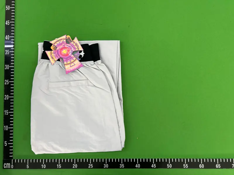 Paiki Parachute Pants (Grey and Black) QC photo 6