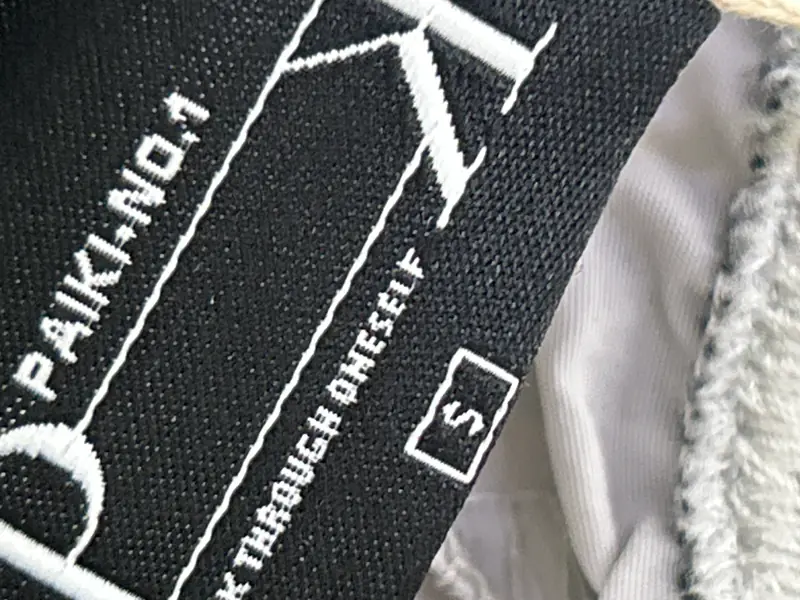 Paiki Parachute Pants (Grey and Black) QC photo 8