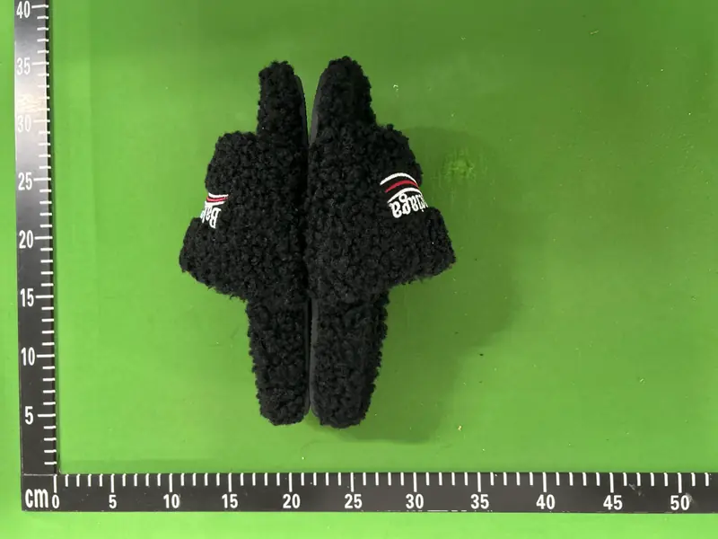 Balenciaga fur slides QC photo 4