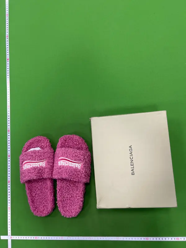Balenciaga fur slides QC photo 9