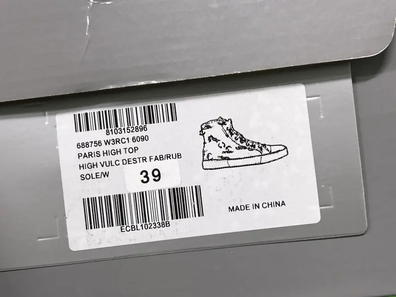 Balenciaga Pierced Paris Sneaker QC photo 1