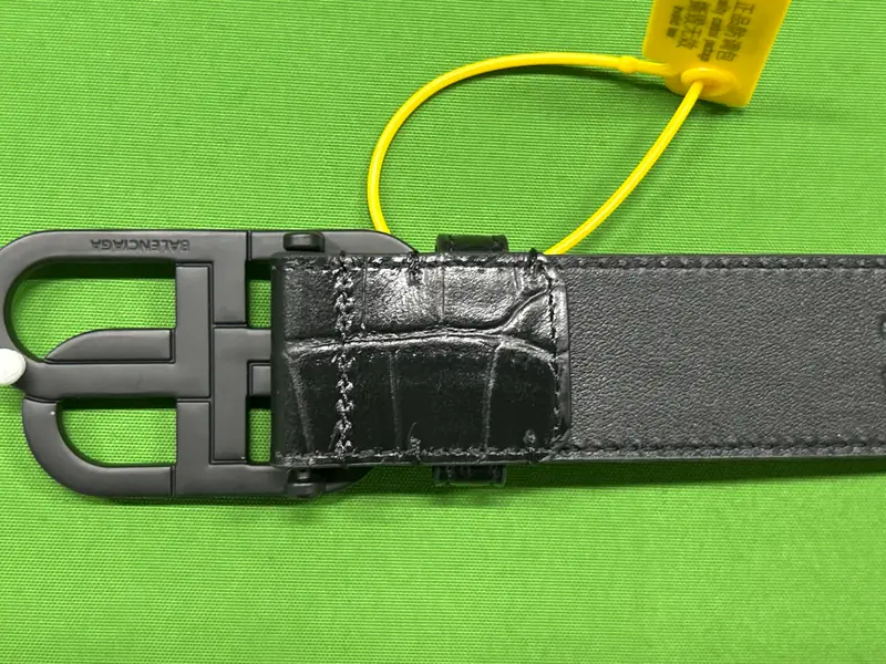 Balenciaga Crocodile Leather Belt QC photo 15
