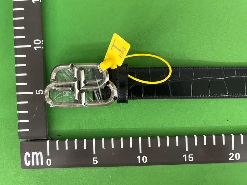 Balenciaga Crocodile Leather Belt QC photo 16