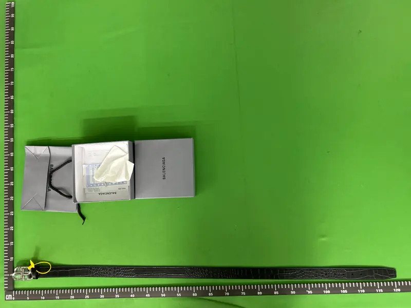 Balenciaga Crocodile Leather Belt QC photo 17