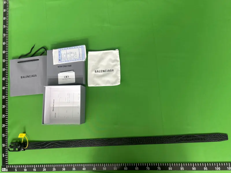 Balenciaga Crocodile Leather Belt QC photo 19