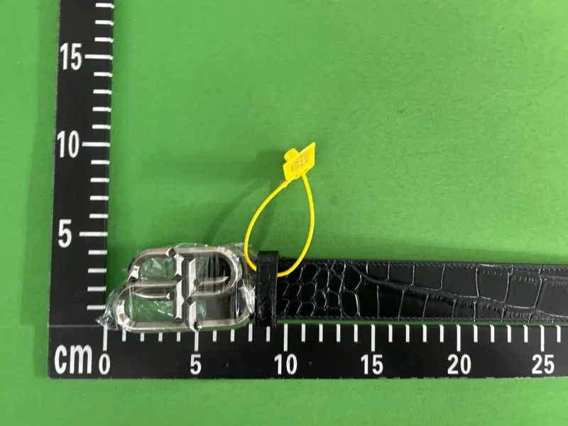 Balenciaga Crocodile Leather Belt QC photo 2