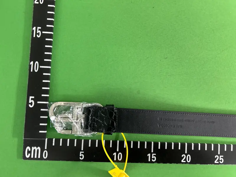 Balenciaga Crocodile Leather Belt QC photo 3