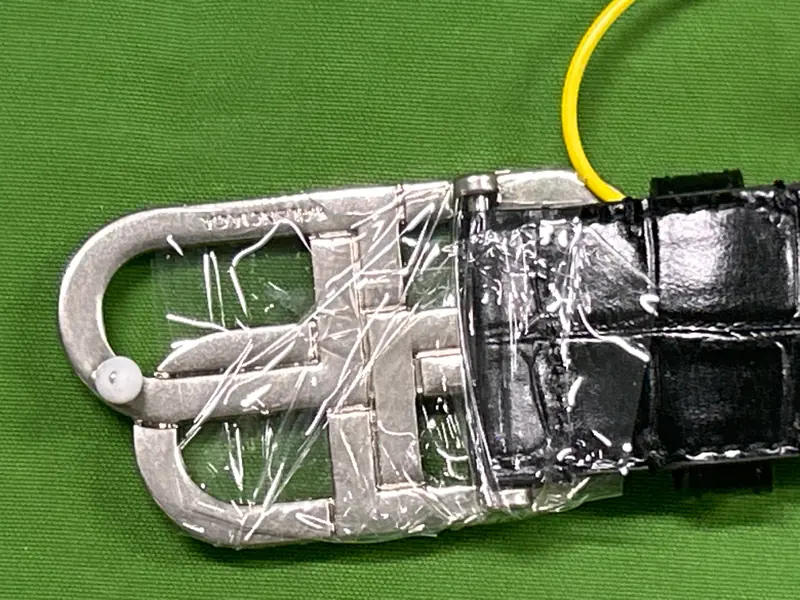 Balenciaga Crocodile Leather Belt QC photo 8