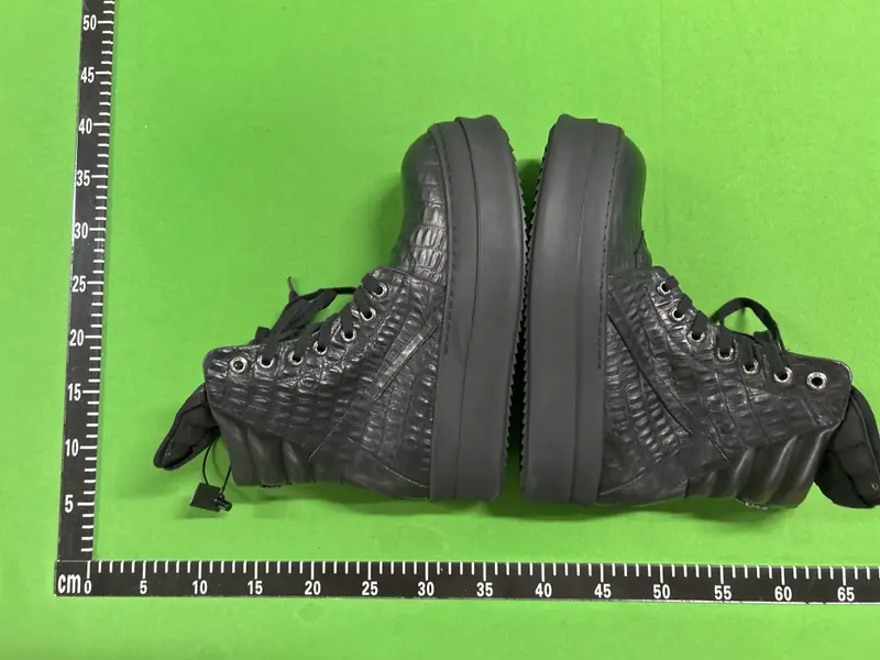 Rick Owens Snakeskin Geobaskets QC photo 12