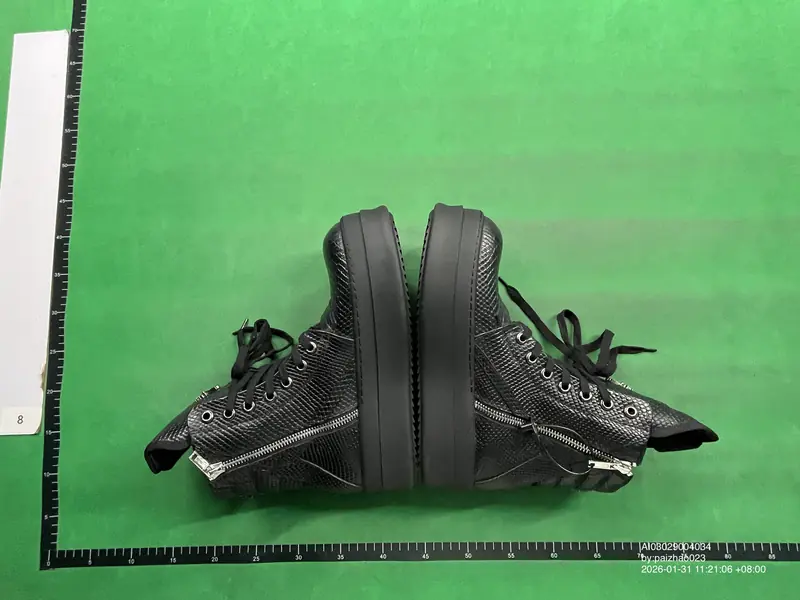 Rick Owens Snakeskin Geobaskets QC photo 18