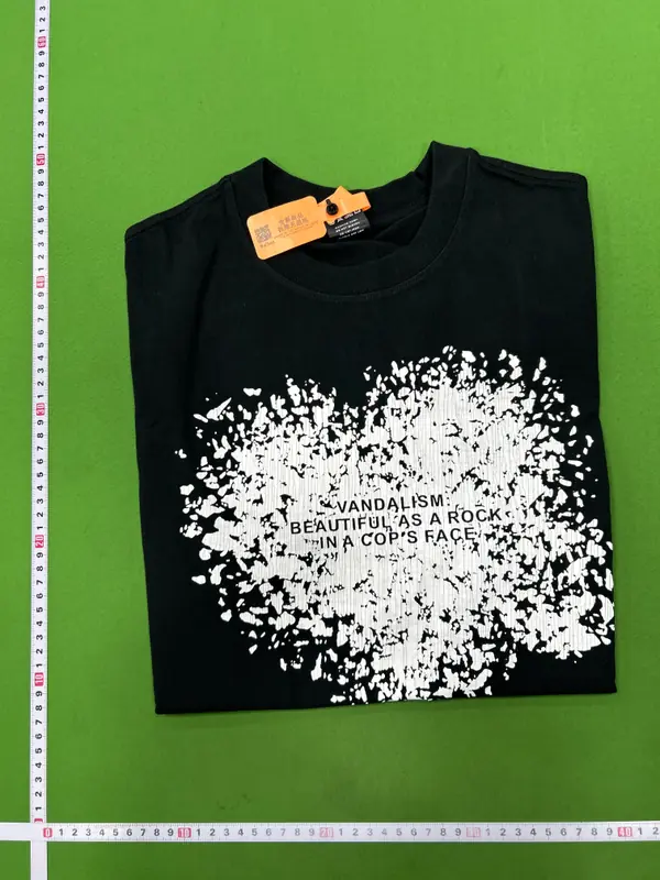 Number Nine Crying Heart Shirt QC photo 1
