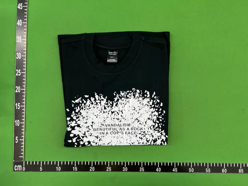Number Nine Crying Heart Shirt QC photo 13