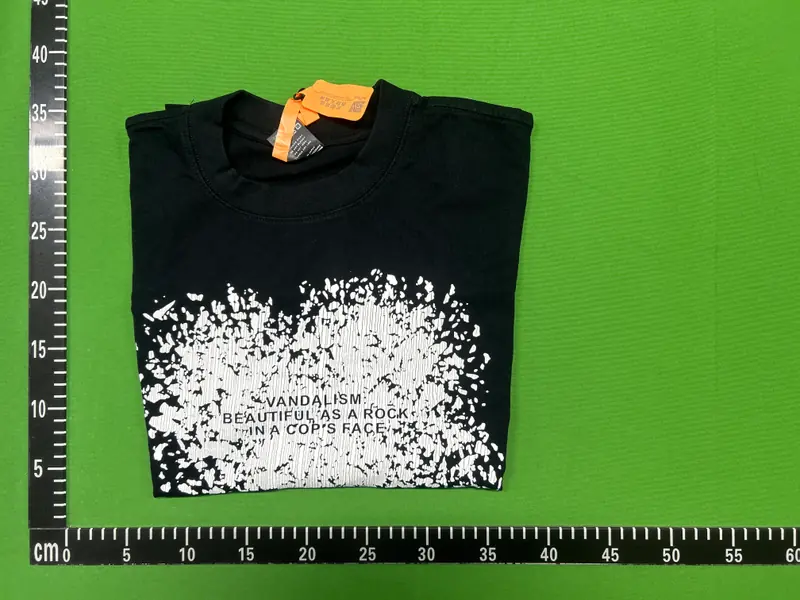 Number Nine Crying Heart Shirt QC photo 17