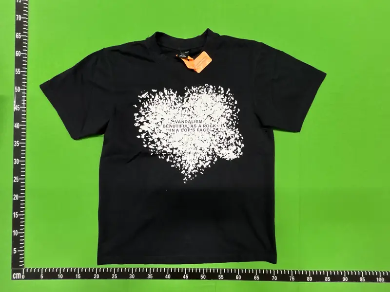 Number Nine Crying Heart Shirt QC photo 18
