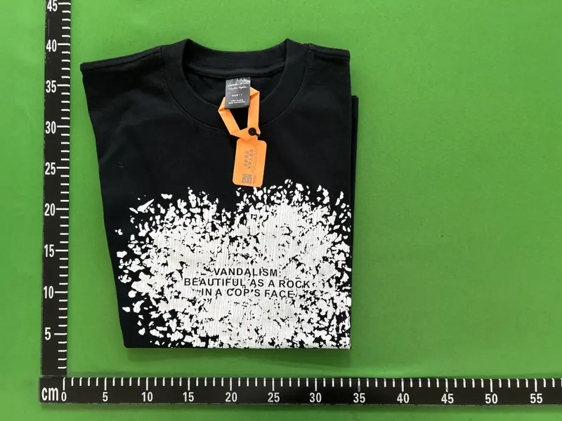 Number Nine Crying Heart Shirt QC photo 9