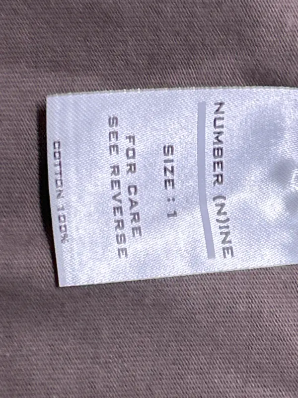 Number Nine Nightcrawler Shirt QC photo 6