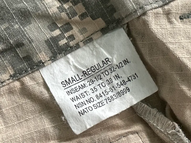 Joshua Jamal Camo Pants QC photo 16