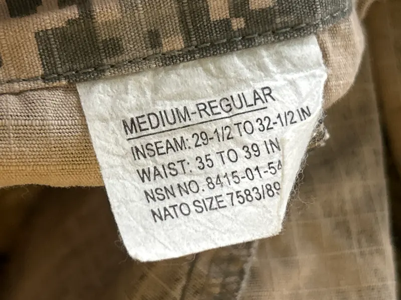 Joshua Jamal Camo Pants QC photo 17