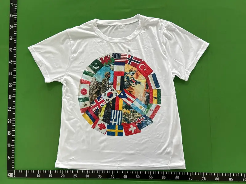 Peace In War Chaos Tee QC photo 3