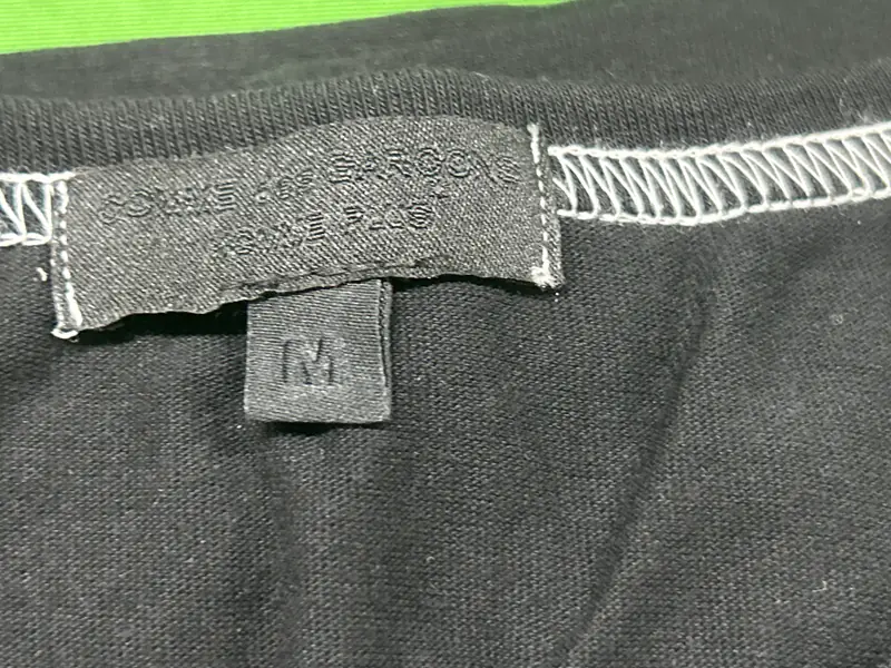 CDG Rolling Stones double Tongue Shirt QC photo 11