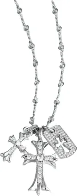 White Gold Necklace Rep