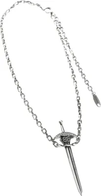 Balenciaga Goth Sword Necklace Rep