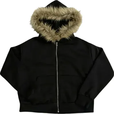 WLNEXT Fur Hoodie (Brown Fur) Rep