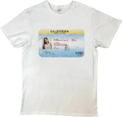 California Drivers License Tee Rep