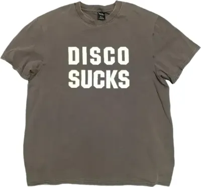Number Nine Disco Sucks Shirt Rep