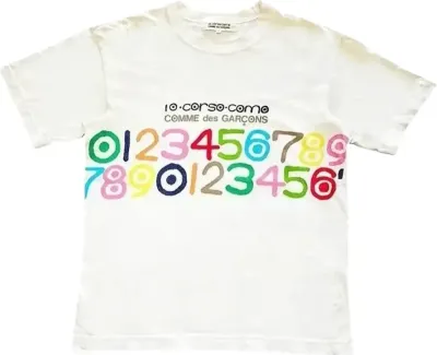 CDG Numbers Tee Rep