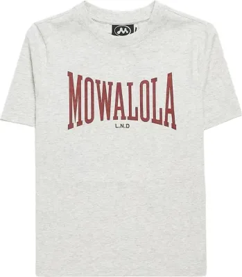 Mowalola Logo Shirt Grey Rep