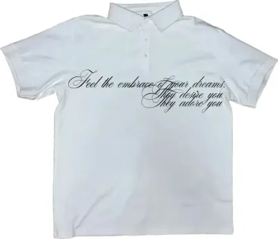 "Feel the embrace'' Polo Shirt Rep