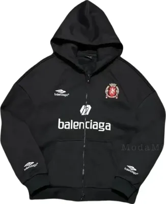 Balenciaga Soccer Zip Hoodie Rep