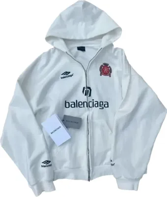 Balenciaga Soccer Zip (White) Rep